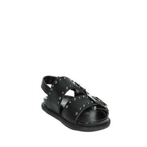 Sandali piatti neri da ragazza Cult Girls' T-284 con fibbia, calzature estive - Product Image 5