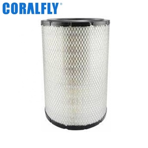 อะไหล่เครื่องจักรกลวิศวกรรม CORALFLY ไส้กรองอากาศ AF25589 P536457 131-8822 1318822 RS3736 ประสิทธิภาพ 99.9% ได้รับการรับรองมาตรฐาน ISO/TS 16949 - Product Image 1