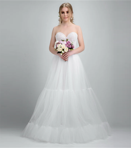 Customize Tiered <strong>Wedding</strong> <strong>Dress</strong> <strong>Hippie</strong> Boho Beach Bridal Gown Ivory Bohemian <strong>Wedding</strong> <strong>Dresses</strong> Handmade Bridal Gown - Product Image 1