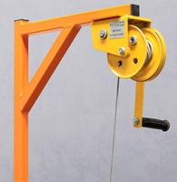 Mini grue manuelle en acier, treuil à verrouillage automatique, fabriqué en chine, pour climatiseur, machine à usage extérieur