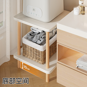 Étagère de rangement double couche pour lave-linge Autonomy 60x70cm, autoportante, pour salle de bain ou buanderie - Product Image 3