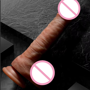 Jouets sexuels unisexes pour adultes, vibromasseur réaliste en silicone liquide veiné, doux, 100% imperméable, écologique, portable, gros gode anal - Product Image 4