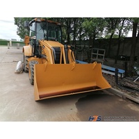Günstiger Gebrauchter CAT 420F Baggerlader 8,6 Tonnen Multifunktionale Baumaschine Einsatzbereit für Bauprojekte