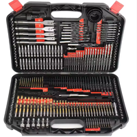 246 Pcs Kotak Peralatan OEM Hard Case untuk Mekanik, Pertukangan Kayu, Kunci, Ratchet, Soket, Set Perkakas Tangan, Bor Otomotif, Set Mata Bor