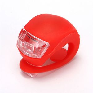Lumière de sécurité LED pour vélo et trottinette, sangle en silicone, feu arrière pour casque avant/arrière, équipement de conduite nocturne, logo personnalisé promotionnel - Product Image 3