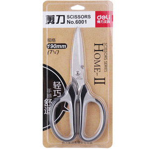 Deli Stainless Steel <b>Scissors</b> 6 Inch Ultra Sharp For <b>Kitchen</b> Office Home Art Craft Use - Product Image 3