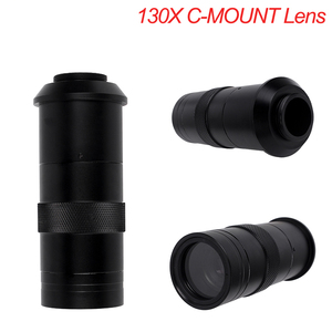 Kuaiqu-lente 130X de montaje en C, HD-MI, USB, cámara de <span class=keywords><strong>21MP</strong></span>, 1080P, Luz LED blanca, microscopio <span class=keywords><strong>Digital</strong></span> de reparación móvil portátil de China - Product Image 5