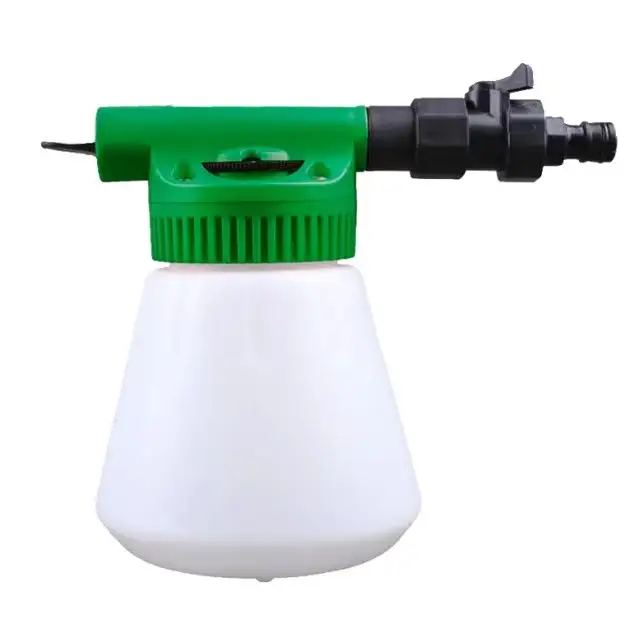 Pulverizador Nema para uso externo 1L, conector de mangueira de jardim, bico de plástico PP, pulverizador para controle de pragas, fertilizante, sementes, spray líquido alimentado por água