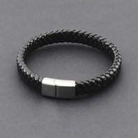 Fourniture d'usine Bracelet en cuir tressé à la mode câble de données Bracelet créatif Usb plateforme transfrontalière Bracelet câble de données