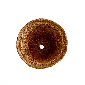 Macetas Redondas de Fibra de Coco Ecológicas, Código 3071, Hechas en Vietnam, Venta al Por Mayor - Product Image 1