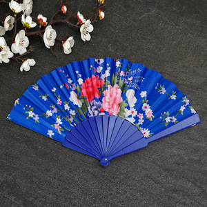Customized 23cm Portable Bamboo Folding Fan Carved Design for Party Decorations or Promotional Gifts Handmade Bamboo Crafts