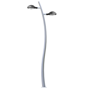 Thiết kế mới năng lượng mặt trời <span class=keywords><strong>LED</strong></span> 8M Nhôm & thép không gỉ bền Đèn sân vườn cực ánh sáng đường phố cực 10 năm bảo hành cho cảnh quan - Product Image 2