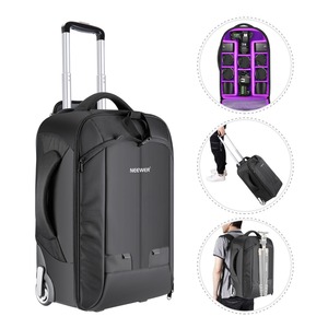 <span class=keywords><strong>Sac</strong></span> à dos convertible à roulettes pour appareil photo NEEWER (noir-rouge/noir-vert) - Product Image 3