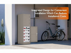 Batterie de stockage solaire tout-en-un 20 kWh LiFePO4 avec onduleur et batteries ioniques pour la maison, sur roues - Product Image 5