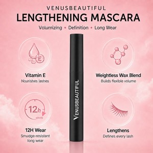 Máscara de Pestañas de Seda de Larga Duración al por Mayor, Gel para Cejas y Pestañas, Marca Privada, Vegano, Resistente al Agua - Product Image 2