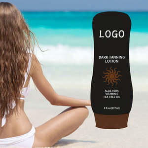 Loción de bronceado de oro australiano, humectante revitalizante de piel sin parabenos y loción aceleradora de <span class=keywords><strong>aceite</strong></span> de árbol de té de aloe vera - Product Image 1