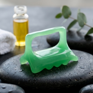 Herramienta Manual de Masaje Corporal, No Eléctrica, Relajante de Tejido Profundo con Textura de Resina Natural, Masajeador para Hombros, Cuello, Yoga y Deportes - Product Image 4