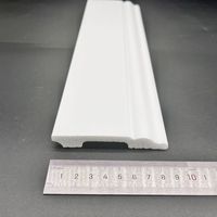 Plinthe en polystyrène PS pour sol, moulure décorative murale, profilé imperméable et résistant à l'humidité pour la décoration intérieure