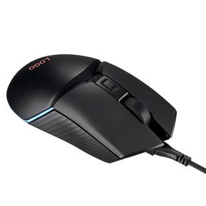 Oem mous chuyên nghiệp RGB có dây chuột chơi game 4-màu mịn RGB Backlit theo dõi quang học USB tay phải định hướng cho máy tính - Product Image 3
