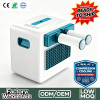 Climatiseur portable mini 3000 BTU, alimenté par courant alternatif, pour tente extérieure, unité mobile