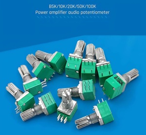 B103 <span class=keywords><strong>Potentiometer</strong></span> 10K <span class=keywords><strong>Ohm</strong></span> <span class=keywords><strong>Potentiometer</strong></span> Tuyến Tính Quay B103 <span class=keywords><strong>Potentiometer</strong></span> 9Mm Carbon LED <span class=keywords><strong>1</strong></span> Gang Hội Đồng Quản Trị Khóa PTV09A-4025F-B103 - Product Image 2