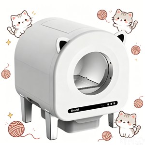 OEM Automatic <b>Cat</b> Toilet Katzentoilette WiFi App Control Deodorizing 68L Big Inner Space - Product Image 1