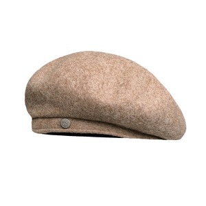 Béret Coréen Simple en Laine Boina pour Femmes, Chapeau de Peintre Rétro Français de Luxe Chaud d'Automne-Hiver qui Affine le Visage - Product Image 6