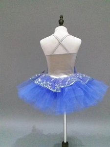 Vestido de Ballet de Princesa para Niñas, Falda de Gasa Abullonada, Disfraz para Actuación, Danza y Escenario - Product Image 4