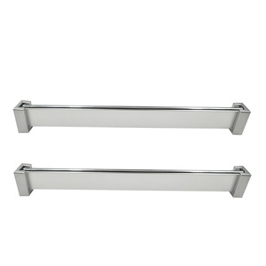 Wardrobe Accessories Tube Polished Chrome Pipe Clothes Hanging Rail Rob Steel Wardrobe Oval Tube - Product Image 2