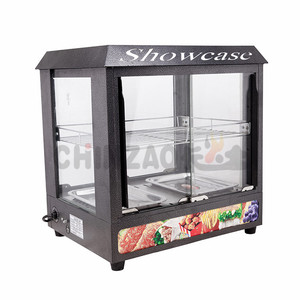 Opération facile mini chauffage électrique réchauffement rapide <span class=keywords><strong>pizza</strong></span> aliments chauds Snack gâteau vitrine <span class=keywords><strong>chauffe</strong></span>-aliments pour le stockage des aliments - Product Image 2
