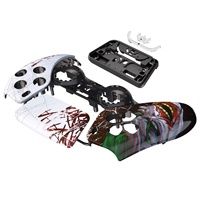 Coque de manette PS5 brillante Clown HaHaHa - Housse de remplacement en plastique durable