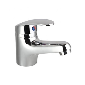 Grifo de Lavabo Monomando de Cerámica de Estilo Moderno con Válvula de Agua Fría/Caliente para Baño - Product Image 6