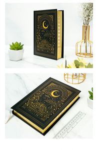 Cuaderno de Tapa Dura de Lujo Personalizado A5 con Bordes Dorados, Diario, Agenda, 100 Hojas, Encuadernado Cosido, para Promoción Empresarial, Uso Escolar - Product Image 4
