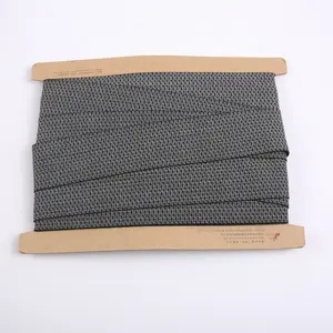 Shaoxing spandex di alta qualità lavorato a maglia elastico del nastro del nastro del silicone per abbigliamento
