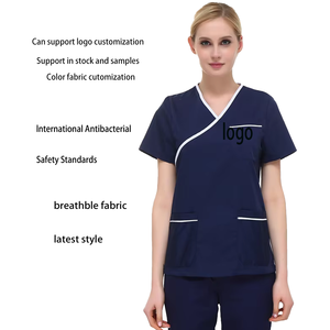 홍보용 태국 마사지 스파 튜닉 유니폼 여성 미용사 작업복 유니폼 세트 (호텔 및 뷰티 살롱 의료용 스크럽) - Product Image 2