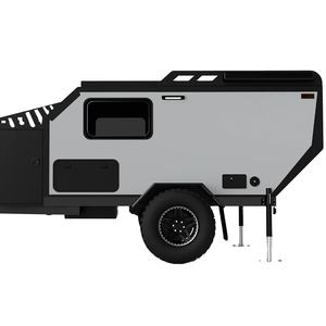 Remolque Todoterreno Australiano para Expediciones 4x4, Caravana Moderna Equipada con Panel Solar, Impermeable, para Viajes y Campamentos - Product Image 5
