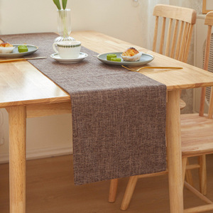 Mantel técnica té arte café servilleta larga para decoración de vacaciones cama 48 pulgadas largo Beige rústico tejido camino de mesa de comedor - Product Image 6