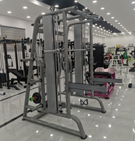 Rack de musculation commercial multifonction intégré avec Smith Machine, Cable Crossover et Power Rack