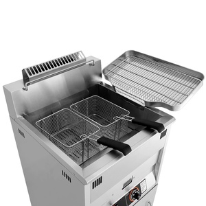 Freidora de <span class=keywords><strong>Papas</strong></span> Tornado a Gas de 23l de Calidad Superior con Certificación CE para Restaurantes - Product Image 5
