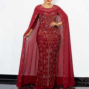 Vestidos de novia africanos de talla grande, vestido largo musulmán <span class=keywords><strong>elegante</strong></span>, vestido de noche, Vestido largo de graduación, <span class=keywords><strong>ropa</strong></span> de lujo <span class=keywords><strong>para</strong></span> <span class=keywords><strong>mujer</strong></span> - Product Image 1