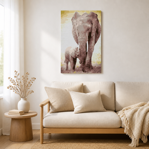 Kit de <span class=keywords><strong>peinture</strong></span> par numéros DIY, motif éléphant personnalisé, <span class=keywords><strong>peinture</strong></span> acrylique sur toile avec cadre en bois de pin pour décoration murale, cadeau pour la maison - Product Image 3