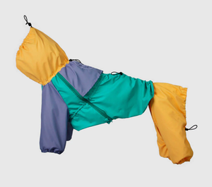 विभिन्न रंग डिजाइनों में कस्टम वाटरप्रूफ कुत्ते वर्षाकोट - Product Image 1