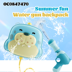 夏季海狮射击2024热卖礼品儿童水枪背包玩具 - Product Image 3