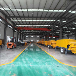 ปั๊มผสมคอนกรีตเครื่องยนต์ดีเซลปั๊มผสมคอนกรีต JBS40m3ใช้ก่อสร้าง - Product Image 3