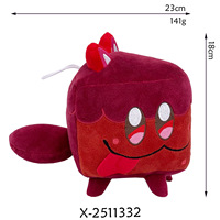 Peluche Shadow et Milk Cookie Run 25 cm, jouet en peluche doux, rembourrage en coton PP, cadeau d'anniversaire pour enfants
