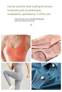 Máquina <span class=keywords><strong>de</strong></span> prensado térmico neumática <span class=keywords><strong>de</strong></span> doble barra sin costuras para calcetines, ropa interior y sujetadores, con prensa <span class=keywords><strong>de</strong></span> aire para parches - Product Image 5