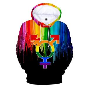 Felpa da uomo con cappuccio popolare felpa con cappuccio in pile bianca nera felpa da uomo oversize - Product Image 5