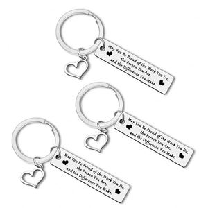 Porte-clés personnalisé avec code QR, anneau en métal, logo personnalisé, petit cadeau souvenir, porte-clés musulman - Product Image 2