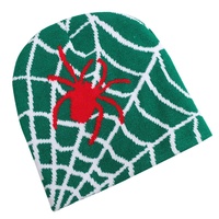 Bonnet d'hiver unisexe de haute qualité en acrylique jacquard avec logo de créateur personnalisé étiquette tissée fruits plage vente en gros imprimé personnalisé