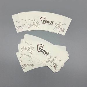 Vasos de Papel para Snacks con Recubrimiento de PE Simple y Doble, Resistentes al Agua y a la Grasa, de Grado Alimenticio, para Materias Primas - Product Image 1